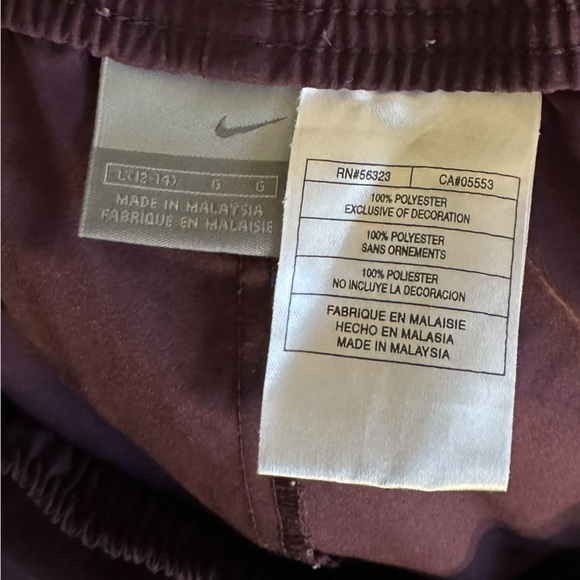 Nike Purple Straight Leg Track Pants Women’s Size Large - Picture 6 of 7